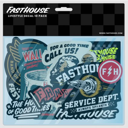 Fasthouse Decal Stickers 10 Pack Spring 24