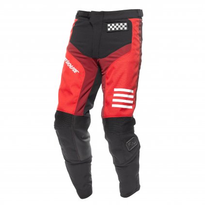 Grindhouse Mod Pant Red Black L