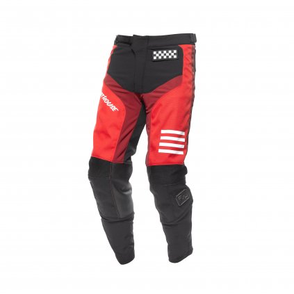 Youth Speed Style Mod Pant Red Black L