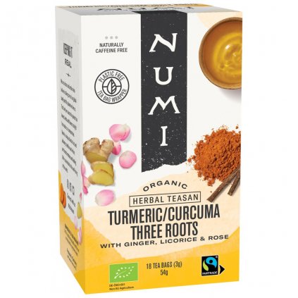 Numi Turmeric Curcuma Three Roots