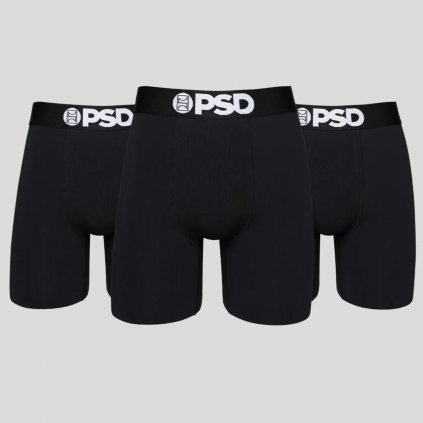 PSD Solids 3 Pack Black