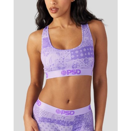 PSD Katya Henry Grape Bandana Women Sports Bra (2)