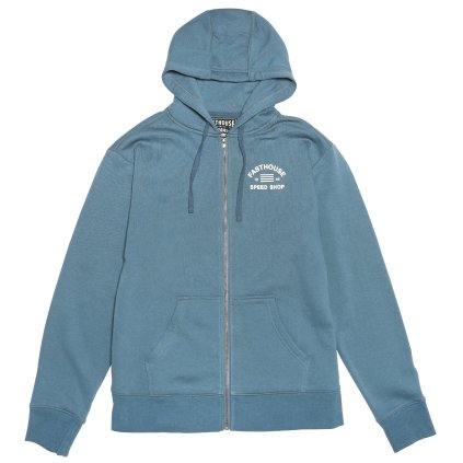 Cobalt Hooded Zip Up B
