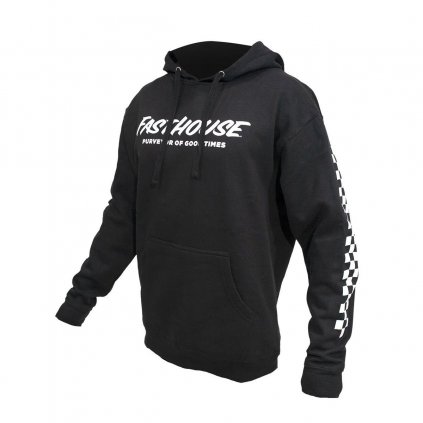 Logo Hooded Youth Pullover Black 1