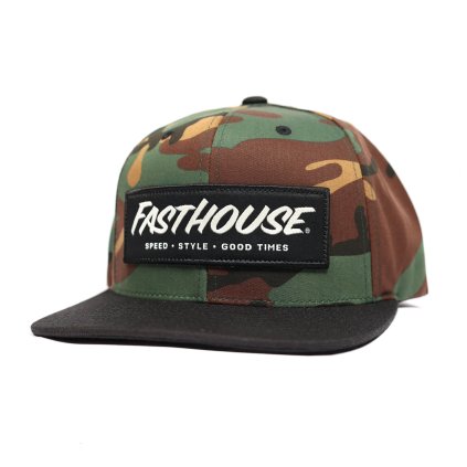 Fasthouse Youth Speed Style Hat Camo (2)