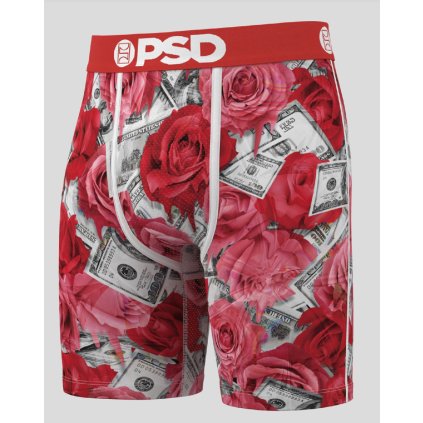 PSD Roses Melt Red pánské boxerky (2)
