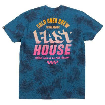 Cold Ones Tee Indigo Crystal Wash2