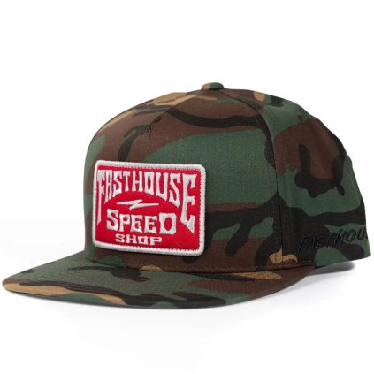 Fasthouse Record Hat Oversized Camo kšiltovka (4)