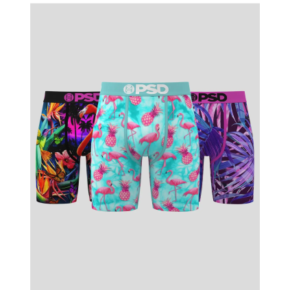 PSD Heatwave 3 Pack pánské boxerky (4)