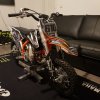 Pronájem motocyklu a výbavy KTM 50 SX Mini
