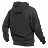 Fasthouse VonZipper Free Wheelers Hooded Pullover Black pánská mikina