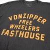 Fasthouse VonZipper Barley LS Tee Black pánské tričko