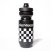 Checkers Water Bottle Black
