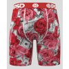 PSD Roses Melt Red pánské boxerky (1)