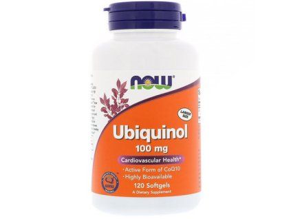 now foods ubiquinol 100 mg 120 softgels