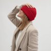 Merino Beanie Spice Red