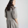 Waffle dress Cool Grey