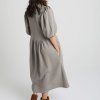 Waffle dress Cool Grey