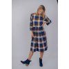 Check Dress Brownie Long Sleeve