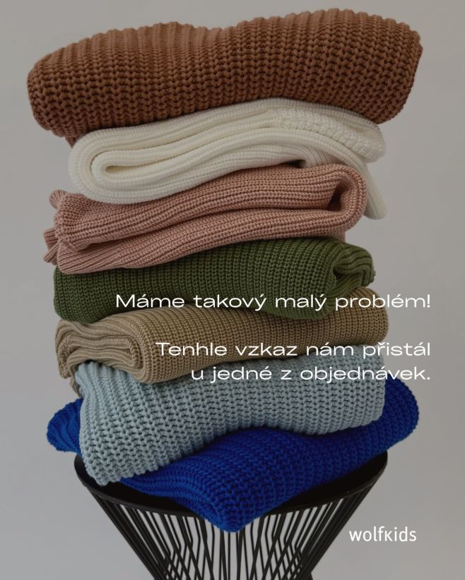 Děkuji za každý takový vzkaz 🤍 Jsem neskutečně vdečná, že naše svetry milujete, vracíte se pro další a že díky vám můžeme...