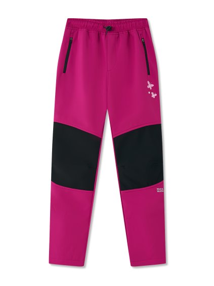 Dívčí softshellové kalhoty