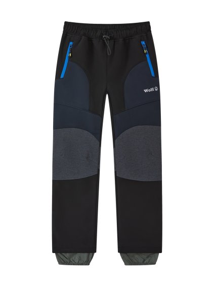 Chlapecké softshellové kalhoty, zateplené