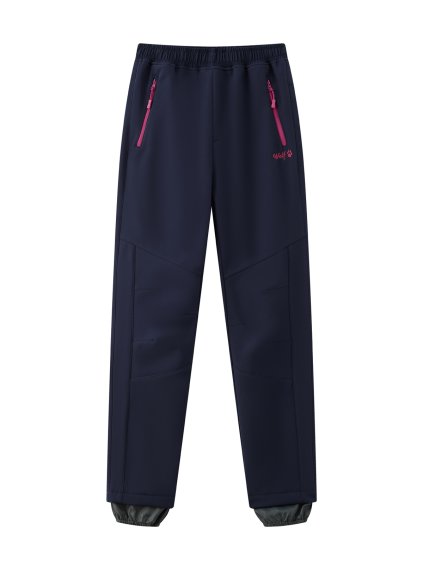 Dívčí softshellové kalhoty, zateplené