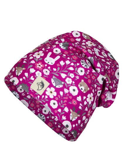 Dívčí flísová čepice