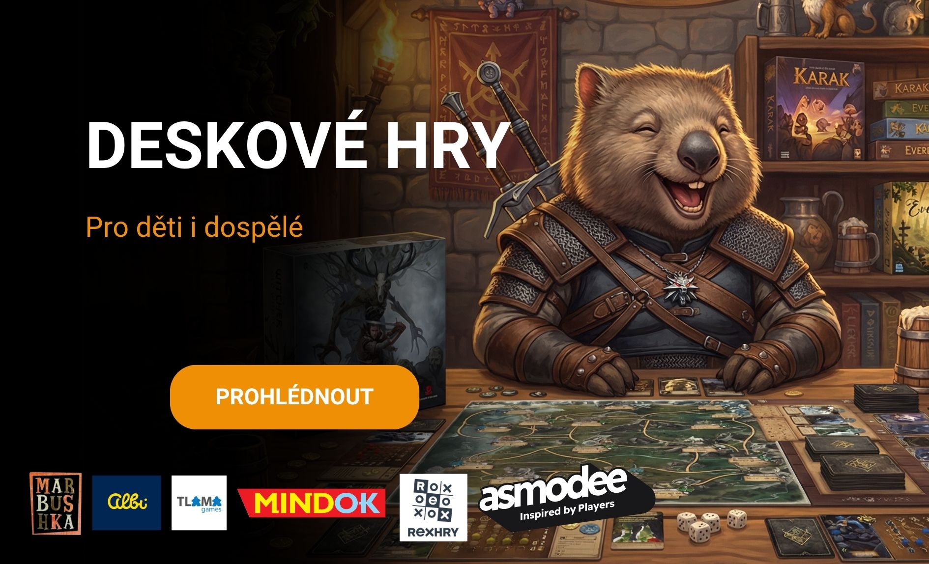 Deskové hry Wombat Games