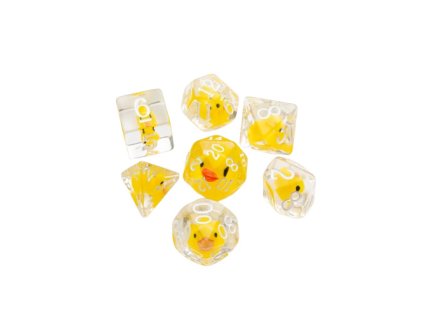 Gamegenic Embraced Series Rubber Duck RPG Dice Set (7pcs) kostky vše
