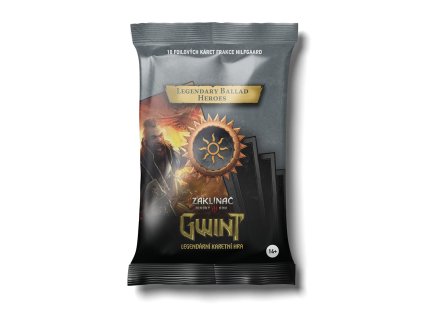 Gwint Ballads Legendary Foil Cards Nilfgaard (10 karet) CZ