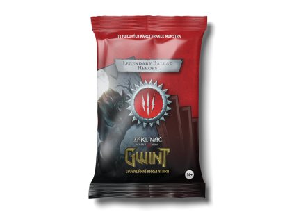 Gwint Ballads Legendary Foil Cards Příšery (10 karet) CZ