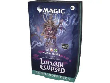 Magic Lorwyn Eclipsed Commander Deck Blight Curse