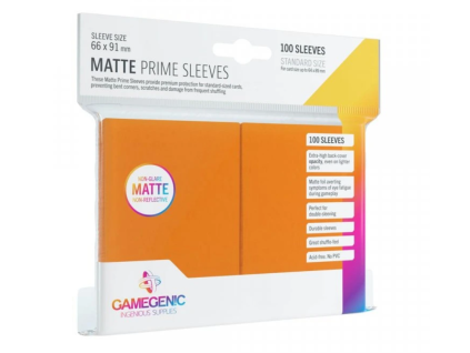 Matte prime sleevbes orange