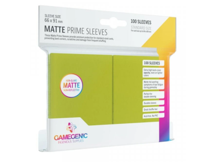 Matte prime sleevbes lime