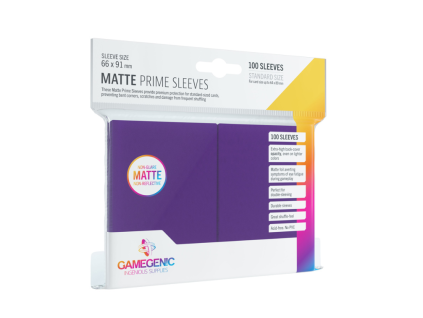 Matte prime sleevbes purple