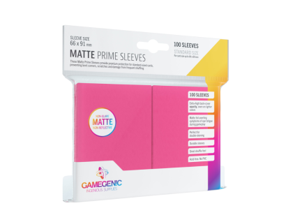 Matte prime sleevbes pink