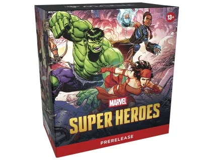 magic the gathering marvel superheroes prerelease kit