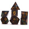 Sirius Dice Sharp Fairy Dice Set Night detail 02
