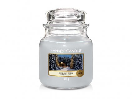 1029 yankee candle svicka candlelit cabin 411 g