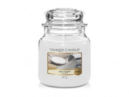 Yankee Candle svíčka Baby Powder 411 g
