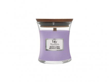 2091 woodwick amethyst amber svicka vaza mala 85 g