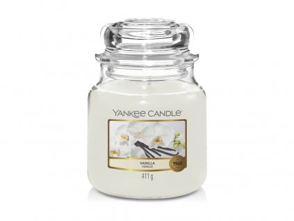 2319 yankee candle vanilla svicka stredni 411 g