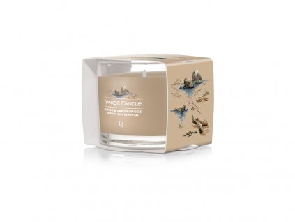 2373 yankee candle amber sandalwood votivni svicka ve skle 37 g