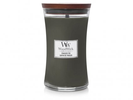 WoodWick Frasier Fir svíčka váza velká 609 g