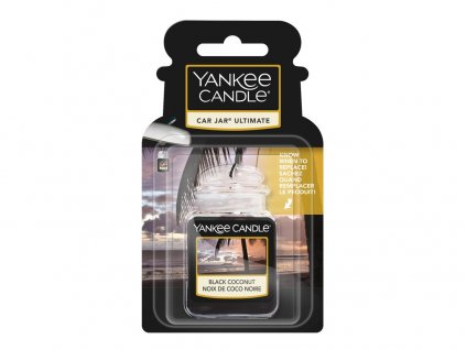 Yankee Candle Black Coconut gelová vůně do auta