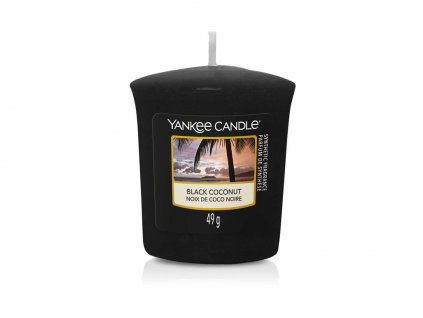Yankee Candle Black Coconut votivní svíeka 49 g
