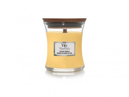 WoodWick Seaside Mimosa svíčka váza malá 85 g