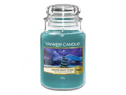 Yankee Candle Winter Night Stars svícka velká 623 g