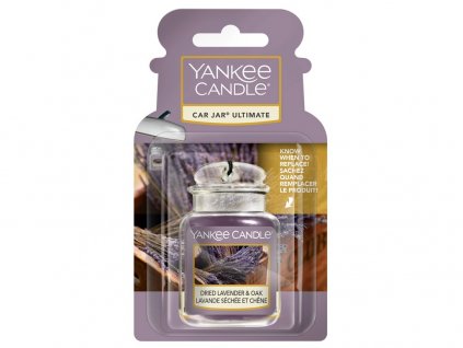 Yankee Candle Dried Lavender & Oak  gelová vůně do auta